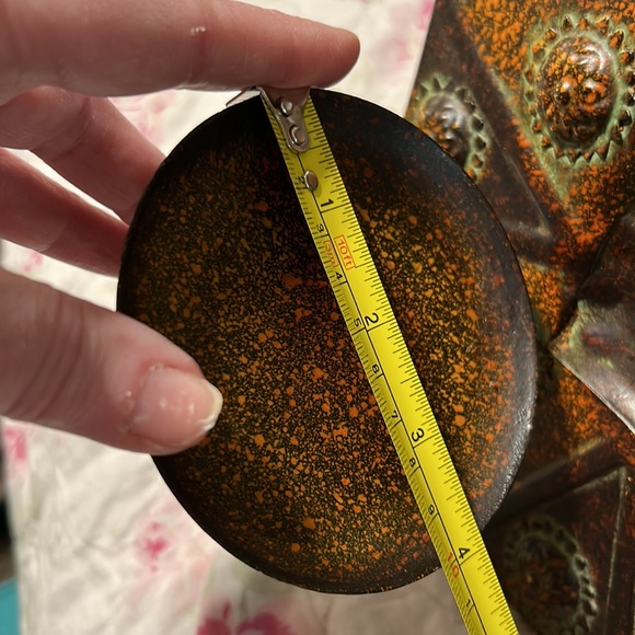 Bronze/Brown Colored Candle Holder Wall Decor from Home Goods Store. - Picture 9 of 10